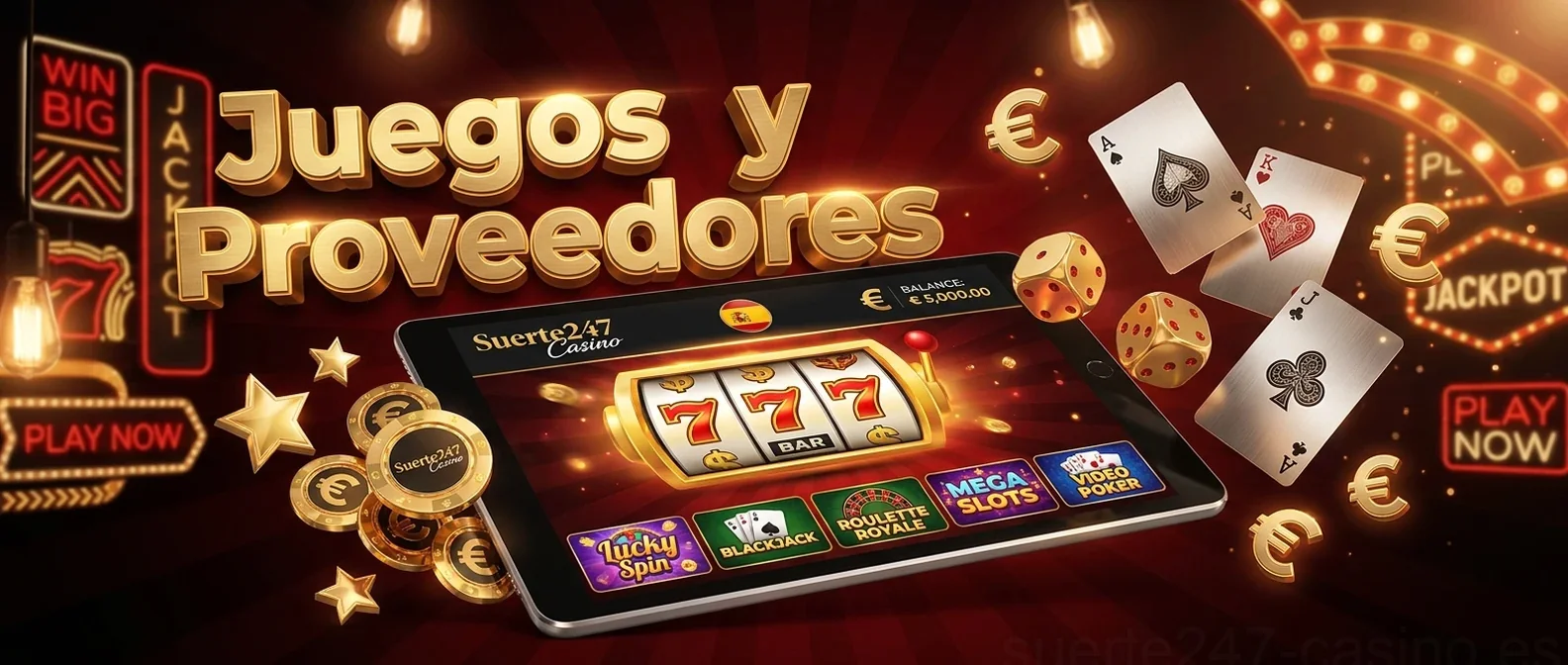 Juegos y Proveedores